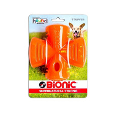Іграшка для собак Bionic Opaque Stuffer Опак Стаффер для ласощів 12,5 см помаранчевий (bc30085)