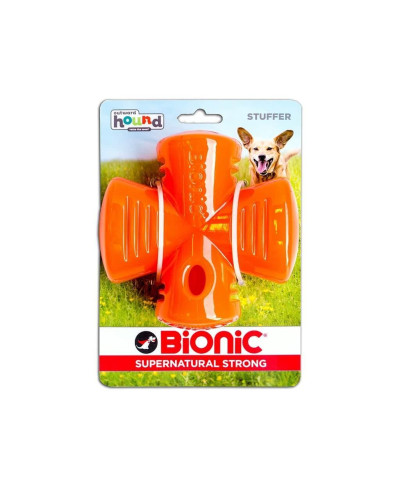 Іграшка для собак Bionic Opaque Stuffer Опак Стаффер для ласощів 12,5 см помаранчевий (bc30085)