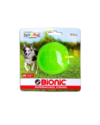 Игрушка для собак Bionic Opaque Ball Опак Болл кольцо среднее зеленый 6,7 см (bc30101)