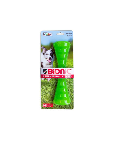 Іграшка для собак Bionic Opaque Stick (Опак Стік) гантель середня зелена (bc30080)