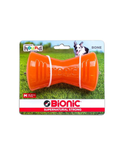 Іграшка для собак Bionic Bone (Опак Бон) кістка середня помаранчева (bc30091)