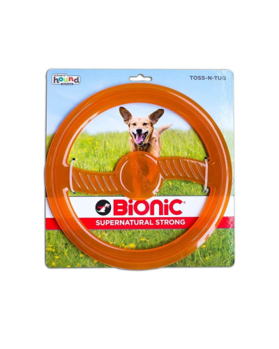 Игрушка для собак Bionic Opaque Toss-N-Tug Org (Опак Тосс-Н-Таг) кольцо оранжевое (bc30073)