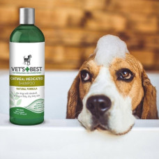 Шампунь Vet's Best Flea Itch Relief Shampoo заспокійливий проти укусів бліх для собак 470 мл (vb10039)