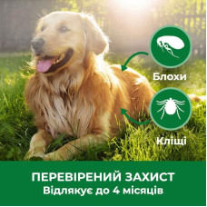 Нашийник Vet's Best Flea&Tick Repellent Dog Collar для собак 60 см (vb10609)