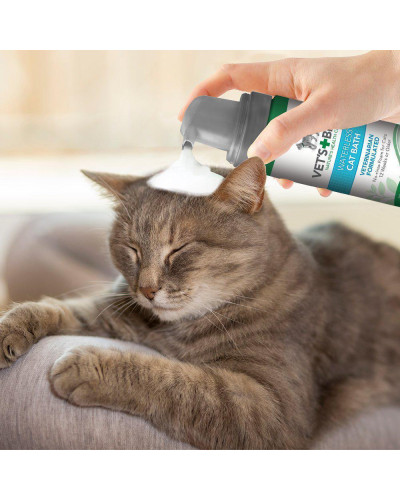 Мийна піна Vet`s Best Waterless Cat Bath експрес-чистка без води для котів 118 мл (vb10111)