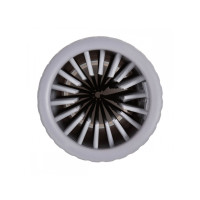 Лапомийка для собак Dexas MudBuster Lidded L з кришкою 22 см Сірий (PW720L-429)