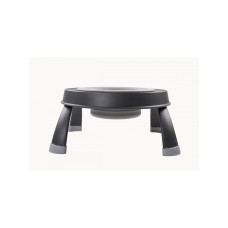 Миска для тварин Dexas Single Elevated Feeder на складній підставці 360 мл сірий (PW130432429)
