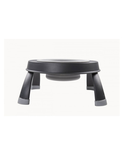 Миска для животных Dexas Single Elevated Feeder на складной подставке 360 мл серый (PW130432429)