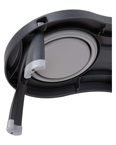 Миска двойная для животных Dexas Double Elevated Feeder на складной подставке 240 мл серый (PW100432429)