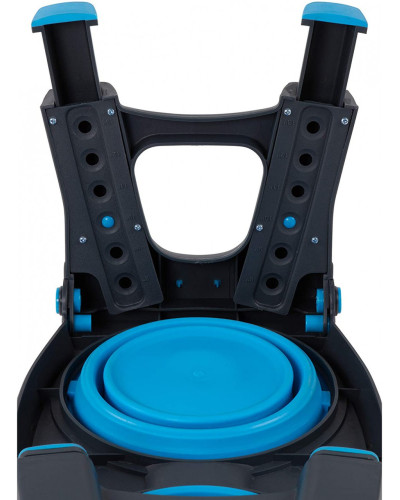 Миска двойная для животных Dexas Adjustable 2хPet Feeder с регулируемыми ножками 960 мл Голубой (PW1204322194)