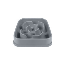 Миска для собак Dexas Slow Maze Feeder Dog Bowl для медленного кормления квадрат 1.44л серый (PW306429)