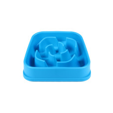 Миска для собак Dexas Slow Maze Feeder Dog Bowl для повільного годування квадратна 1440 мл блакитний (PW3062194)