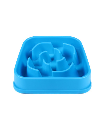 Миска для собак Dexas Slow Maze Feeder Dog Bowl для медленного кормления квадрат 960мл голубой (PW3042194)