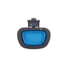 Миска складана для собак Dexas Collapsible Kennel Bowl з кріпленням на клітку 600 мл Блакитний (PW2754322194)