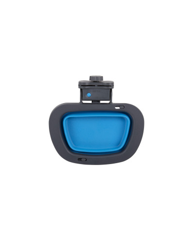 Миска складная для собак Dexas Collapsible Kennel Bowl с креплением на клетку 600 мл Голубой (PW2754322194)