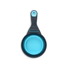 Мерный стакан для корма Dexas Collapsible KlipScoop складной на клипсе 240 мл Голубой PW6604322194 (dx30731)