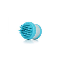 Щетка для животных Dexas Scrubbuster силиконовая с емкостью для шампуня голубой (PW73022-2194)