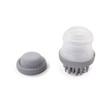 Щітка для тварин Dexas Scrubbuster із ємністю для шампуню сірий (PW73022-2194)