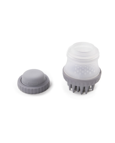 Щетка для животных Dexas Scrubbuster с емкостью для шампуня серый (PW73022-429)