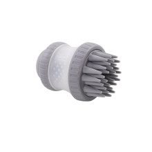 Щітка для тварин Dexas Scrubbuster із ємністю для шампуню сірий (PW73022-2194)