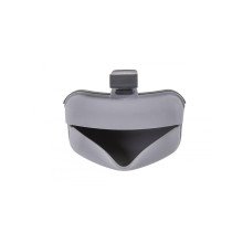 Сумка под лакомства для собак Dexas Pooch Pouch силиконовая с клипсой на пояс Серый (PW600429)