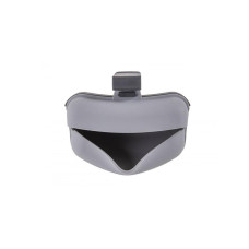 Сумка під ласощі для собак Dexas Pooch Pouch силіконова з кліпсою на пояс Сірий (PW600429)