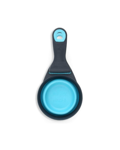 Мерный стакан для корма Dexas Collapsible KlipScoop складной на клипсе 120 мл Голубой (PW6504322194)
