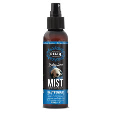 Спрей-одеколон для собак Reliq Baby Powder Botanical Mist с ароматом детской присыпки 120 мл (M120-BPD)