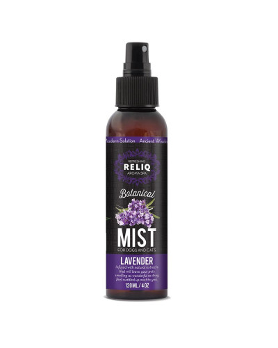 Спрей-одеколон для собак Reliq Lavender Botanical Mist із ароматом лаванди 120 мл (M120-LAV)