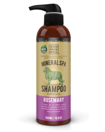 Шампунь Reliq Mineral SPA Shampoo Rosemary для собак с экстрактом розмарина 500 мл (S500-RMY)