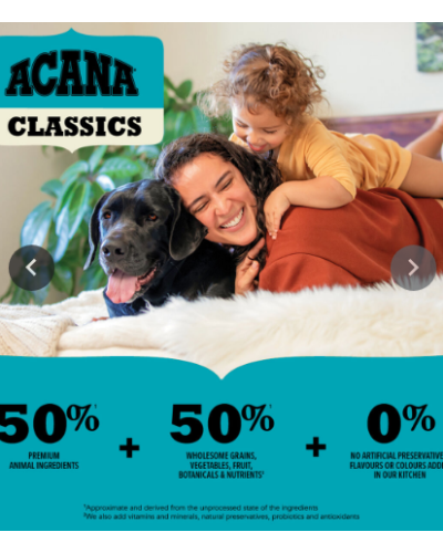 Сухий корм для собак всіх порід та всіх стадій життя ACANA Wild Coast Recipe Dog 2 кг (а56220)