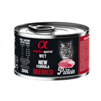 Влажный корм Alpha Spirit Iberico Pork Protein с иберийской свинины для взрослых котов 200 г (as311186)