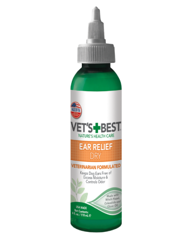 Лосьон Vet's Best Ear Relief Dry для ухода за ушами для собак 118 мл (vb10022)