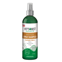 Шампунь-Спрей від бліх Vet's Best Natural Anti-Flea Spray Shampoo для собак та котів 470 мл (vb10347)
