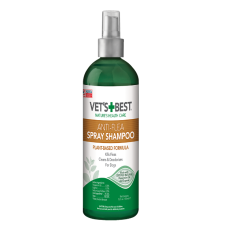 Шампунь-Спрей від бліх Vet's Best Natural Anti-Flea Spray Shampoo для собак та котів 470 мл (vb10347)
