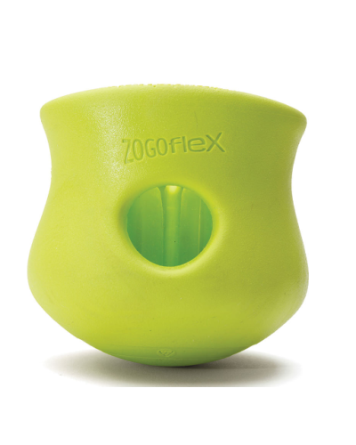Игрушка для собак West Paw Zogoflex Toppl для лакомства 10 см Cалатовый (ZG084GRN)