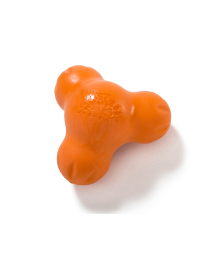 Игрушка для собак West Paw Zogoflex Tux Treat Тукс для лакомства 10 см Оранжевый (ZG040TNG)