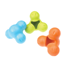Іграшка для собак West Paw Zogoflex Tux Treat Тукс для ласощів 10 см Помаранчевий (ZG040TNG)