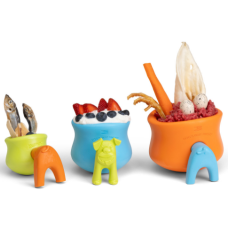 Аксессуар игрушки West Paw Zogoflex Toppl Treat Toy для собак Toppl Stopper Стопер Голубой (ZG086AQA)