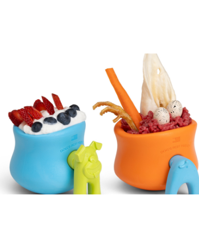 Аксессуар игрушки West Paw Zogoflex Toppl Treat Toy для собак Toppl Stopper Стопер Голубой (ZG086AQA)