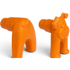Аксессуар игрушки West Paw Zogoflex Toppl Treat Toy для собак Toppl Stopper Стопер Оранжевый (ZG086TNG)
