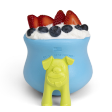 Аксессуар игрушки West Paw Zogoflex Toppl Treat Toy для собак Toppl Stopper Стопер Голубой (ZG086AQA)
