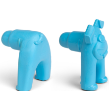 Аксесуар іграшки West Paw Zogoflex Toppl Treat Toy для собак Toppl Stopper Стопер Блакитний (ZG086AQA)
