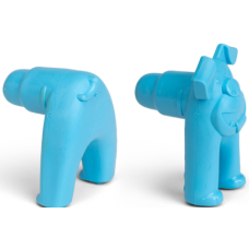 Аксессуар игрушки West Paw Zogoflex Toppl Treat Toy для собак Toppl Stopper Стопер Голубой (ZG086AQA)