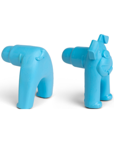 Аксессуар игрушки West Paw Zogoflex Toppl Treat Toy для собак Toppl Stopper Стопер Голубой (ZG086AQA)