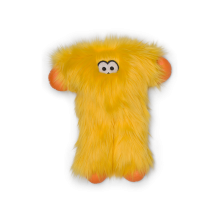 Игрушка для собак West Paw Peet Zogoflex HardyTex пушистая пищалка Пит 28х25 см Желтый (DD017LEM)