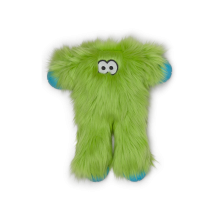 Игрушка для собак West Paw Peet Zogoflex HardyTex пушистая пищалка Пит 28х25 см Салатовый (DD017LIM)