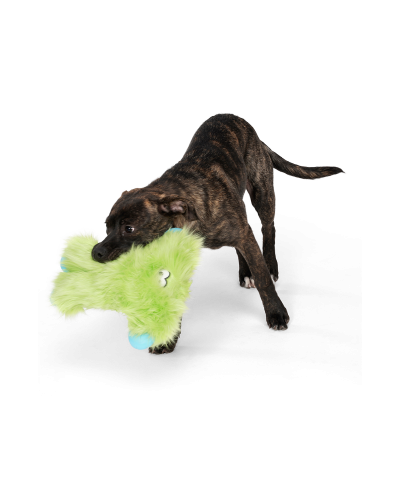 Игрушка для собак West Paw Peet Zogoflex HardyTex пушистая пищалка Пит 28х25 см Розовый (DD017HPK)