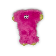 Игрушка для собак West Paw Peet Zogoflex HardyTex пушистая пищалка Пит 28х25 см Розовый (DD017HPK)