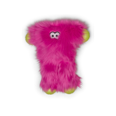 Игрушка для собак West Paw Peet Zogoflex HardyTex пушистая пищалка Пит 28х25 см Розовый (DD017HPK)